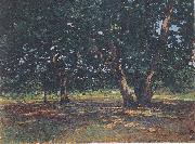 Claude Monet Wald von Fontainbleau oil painting picture wholesale